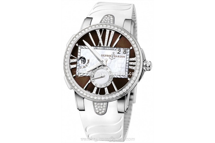 Ulysse Nardin Executive Dual Time Lady 243-10B-3C/30-05 Stainless Steel Automatic