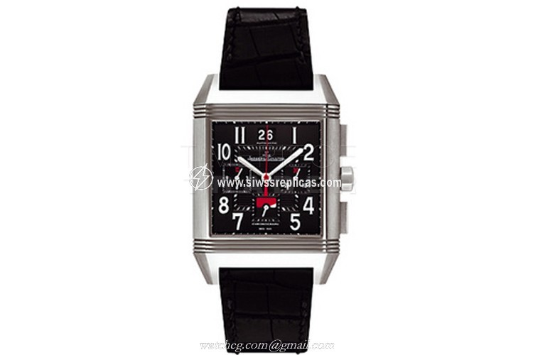 Jaeger LeCoultre Reverso Squadra World Chronograph 702.t4.70 Titanium Automatic Self-Winding