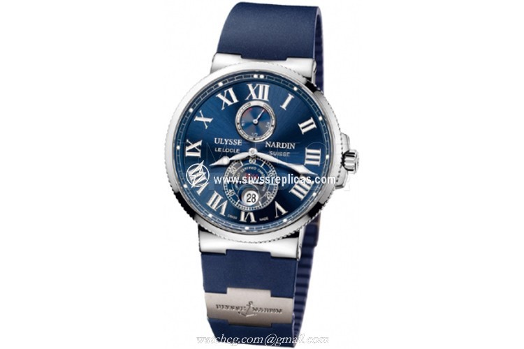 Ulysse Nardin Maxi Marine Chronometer 43mm 263-67-3/43 Stainless Steel Automatic - Chronometer