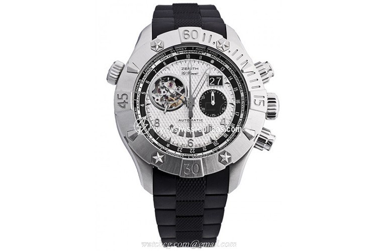 Zenith Defy Classic Traveler Open Multicity 03-0526-4037-01-R642 Stainless steel Automatic 