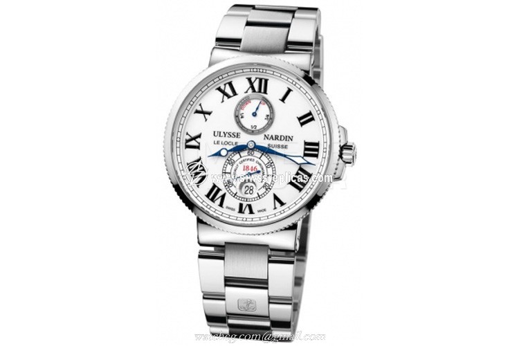 Ulysse Nardin Maxi Marine Chronometer 263-67-7m/40 Stainless Steel Automatic Chronometer