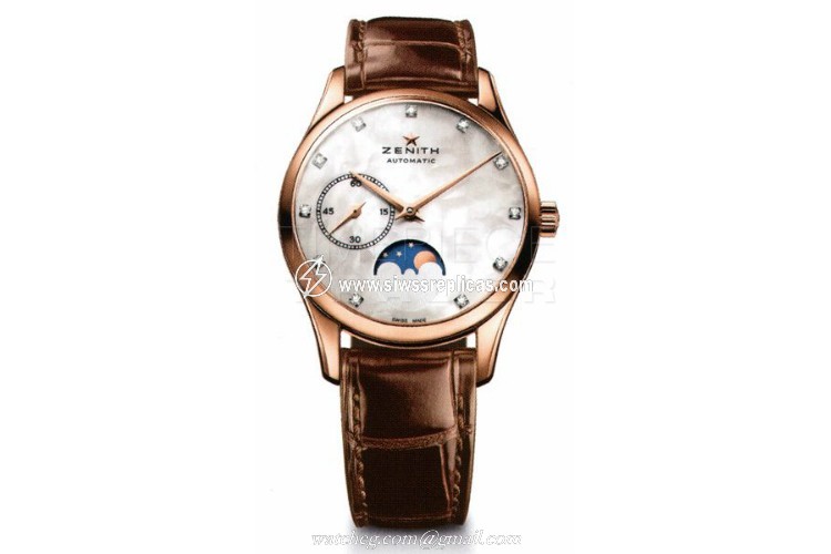 Zenith Elite Lady Ultra Thin Moonphase 18.2310.692/81.C709 18k Rose Gold Automatic