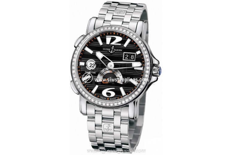 Ulysse Nardin GMT Big Date 42mm 243-55b-7/62 Stainless Steel Automatic