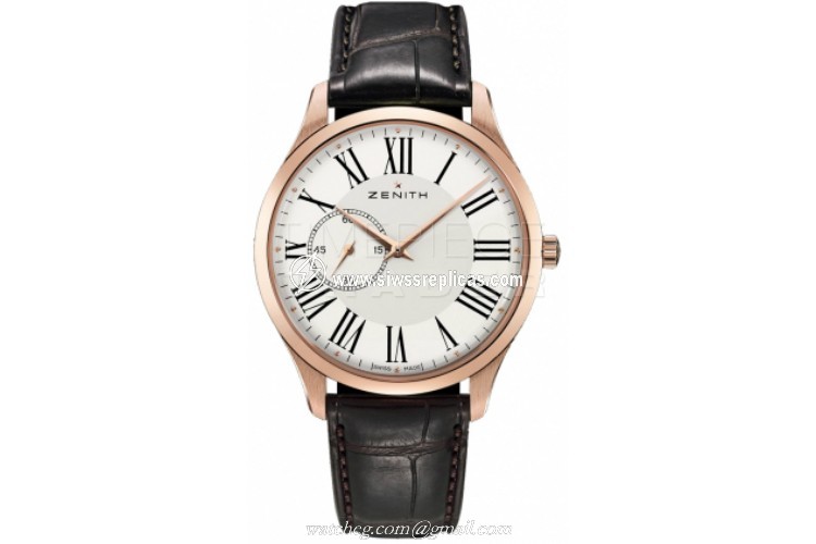 Zenith Heritage Ultra Thin Small Seconds 18.2010.681/11.c498 18k Rose Gold Automatic