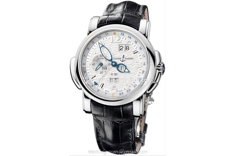 Ulysse Nardin GMT +/- Perpetual 42mm 320-60/60 18k White Gold Automatic - Chronometer