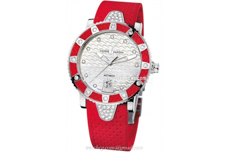Ulysse Nardin Lady Marine Diver 8103-101e-3c/10.16 Stainless Steel Automatic