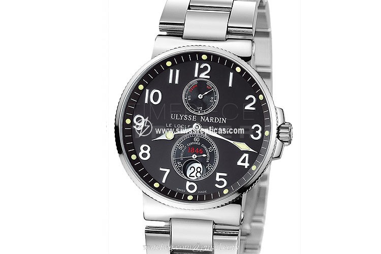 Ulysse Nardin Maxi Marine Chronometer 41mm 263-66-7/62 Stainless Steel Automatic