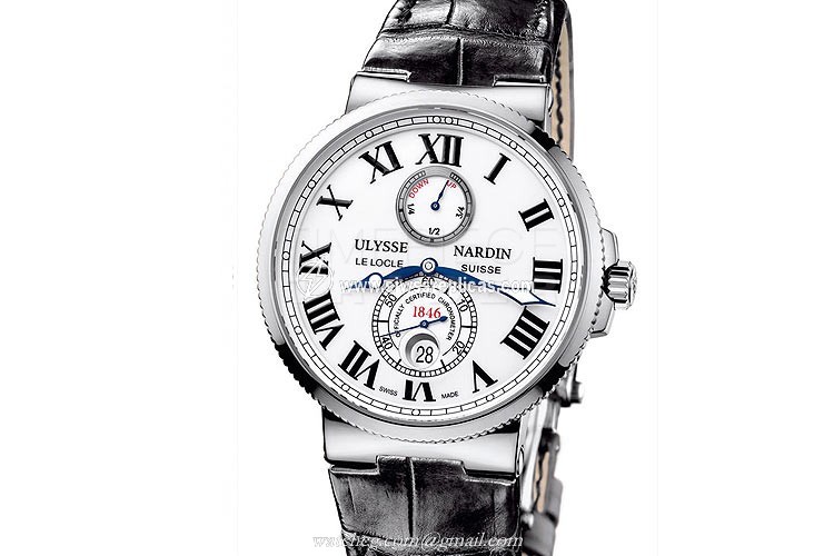 Ulysse Nardin Maxi Marine Chronometer 43mm 263-67/40 Stainless Steel Automatic