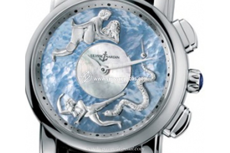 Ulysse Nardin Hourstriker Erotica 6119-103-9/p0-p2 Platinum Automatic