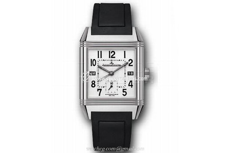 Jaeger LeCoultre Reverso Squadra Hometime 700.86.20 Stainless Steel Automatic Chronograph