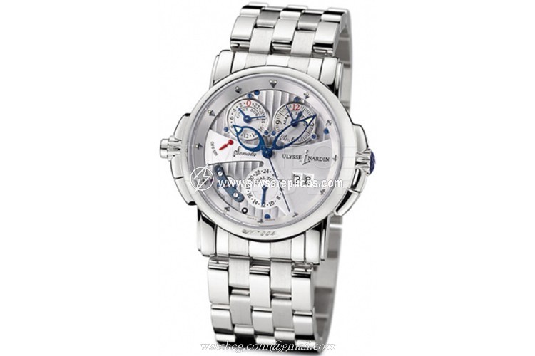 Ulysse Nardin Sonata Cathedral 670-88-8 18k White Gold Automatic