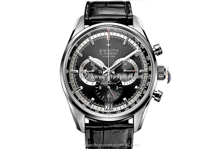 Zenith El Primero 36'000 VpH 03.2040.400/21.c496 Stainless Steel Automatic