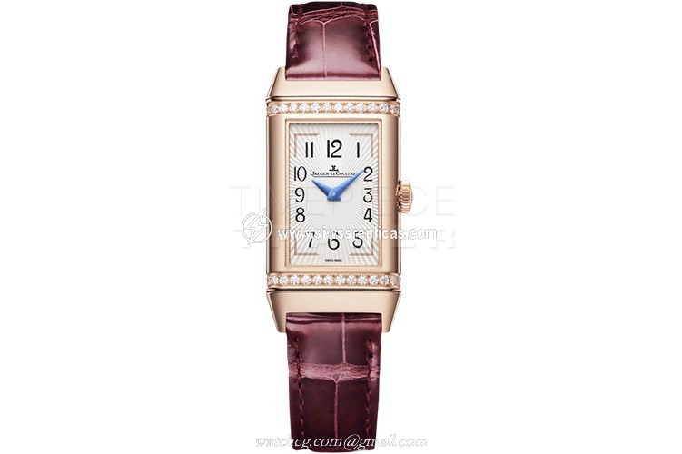 Jaeger LeCoultre Reverso 3342520 18kt Rose Gold Manual Wind