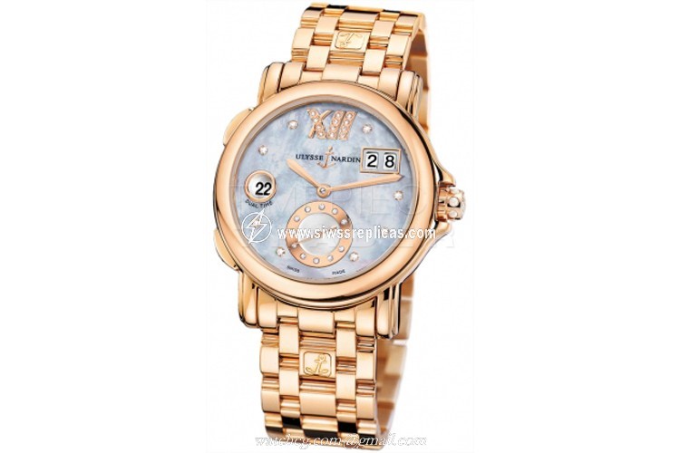 Ulysse Nardin GMT Big Date 37mm 246-22-8/392 18k Rose Gold Automatic