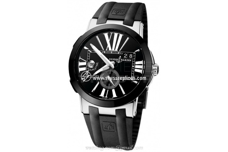 Ulysse Nardin Executive Dual Time 43mm 243-00-3/42 Stainless Steel Automatic