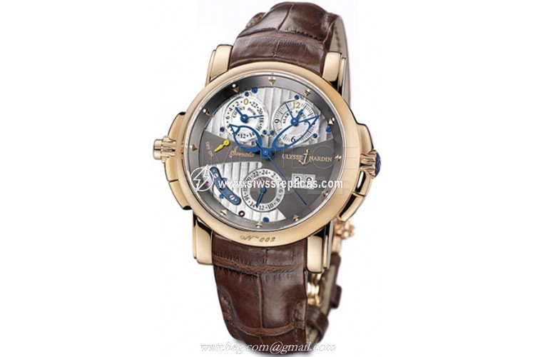 Ulysse Nardin Sonata Cathedral 676-88/212 18k Rose Gold Automatic