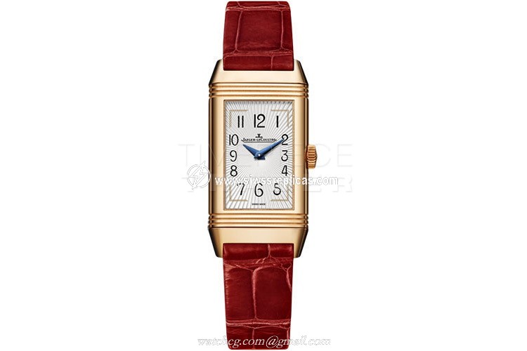 Jaeger LeCoultre Reverso 3352420 18kt Rose Gold Manual Wind