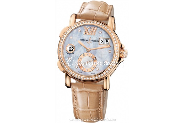 Ulysse Nardin GMT Big Date 37mm 246-22B/392 18k Rose Gold Automatic