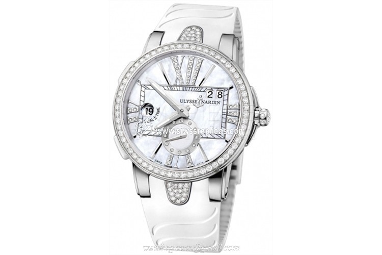 Ulysse Nardin Executive Dual Time Lady 243-10B-3C/391 Stainless Steel Automatic
