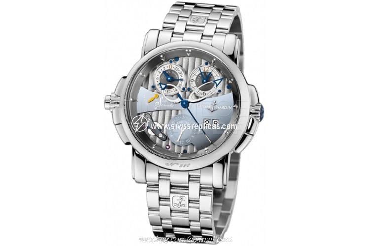 Ulysse Nardin Sonata Silicium 670-85-8 18k White Gold Automatic