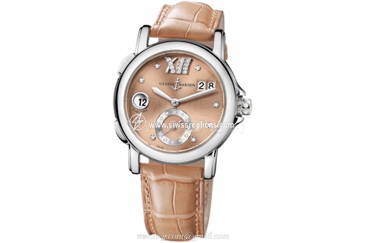 Ulysse Nardin GMT Big Date 37mm 243-22/30-09 Stainless Steel Automatic