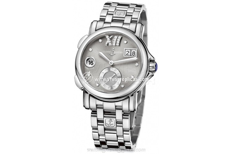 Ulysse Nardin GMT Big Date 37mm 243-22-7/30-02 Stainless Steel Automatic