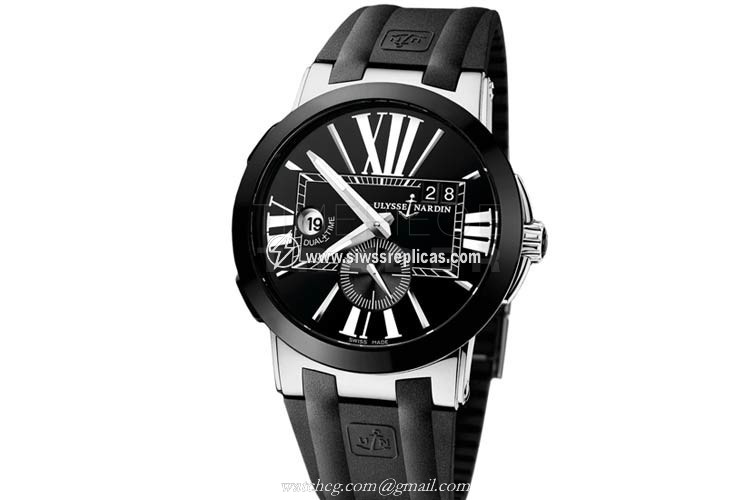 Ulysse Nardin Executive Dual Time 243-00-3/42 Stainless Steel Automatic