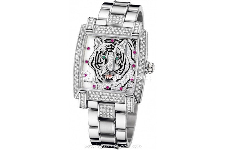 Ulysse Nardin Caprice 130-91ac-8c/TIGER 18k White Gold Automatic