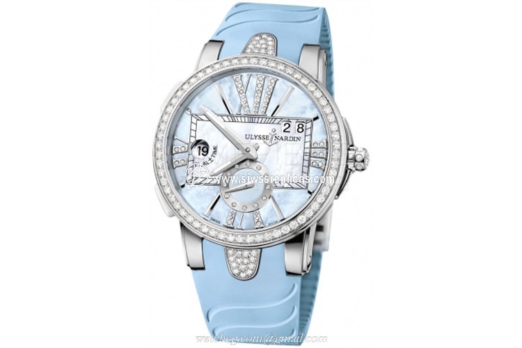 Ulysse Nardin Executive Dual Time Lady 243-10B-3C/393 Stainless Steel Automatic