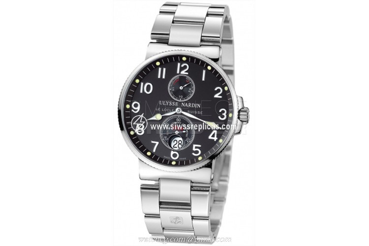 Ulysse Nardin Maxi Marine Chronometer 263-66-7/62 Stainless Steel Automatic - Chronometer