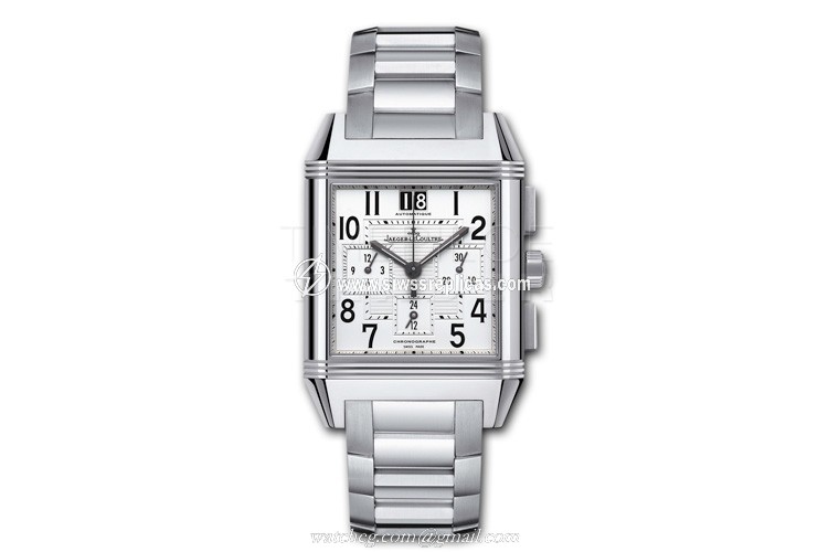 Jaeger LeCoultre Reverso Squadra Chronograph GMT Q7018120 Stainless Steel Manual Wind