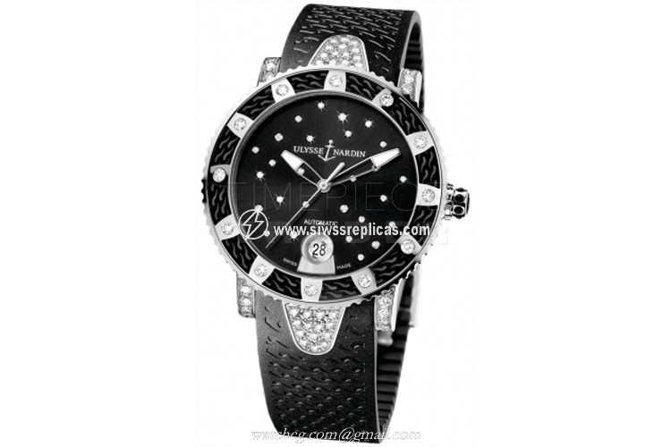 Ulysse Nardin Lady Marine Diver Starry Night 8103-101ec-3c/22 Stainless Steel Automatic