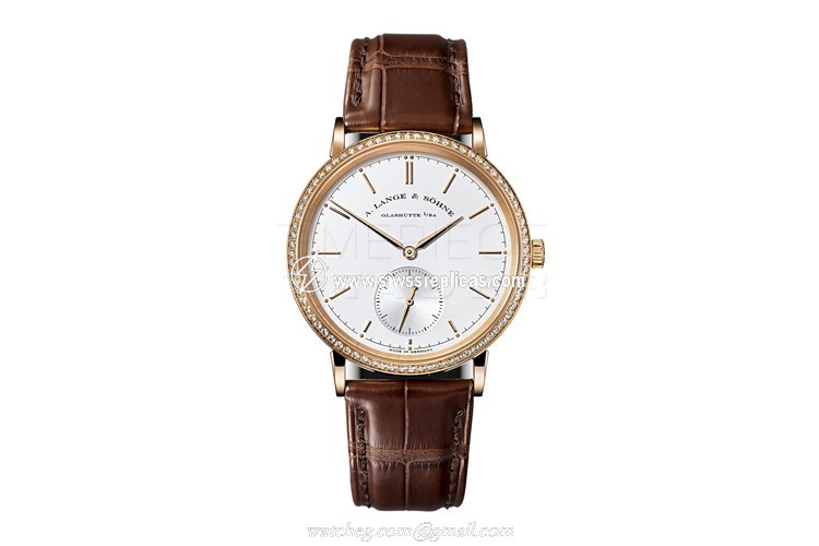 A. Lange & Sohne Saxonia Automatic 842.032 18k Rose Gold Manual Wind