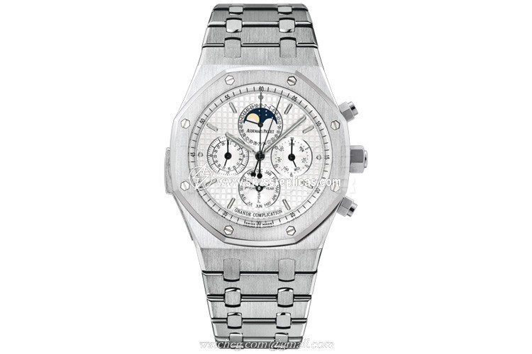 Audemars Piguet Royal Oak Grand Complication 25865bc.oo.1105bc.04 18k White Gold Automatic Chronograph