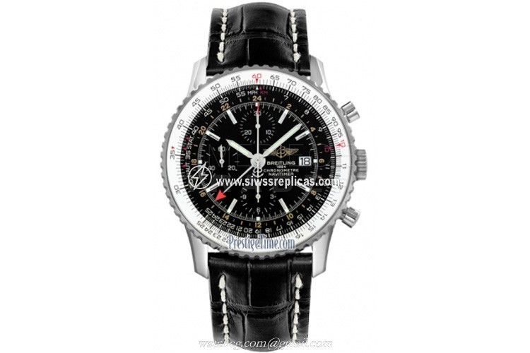 Breitling Navitimer World a2432212/b726-1ct Stainless Steel Automatic Chronograph - Chronometer
