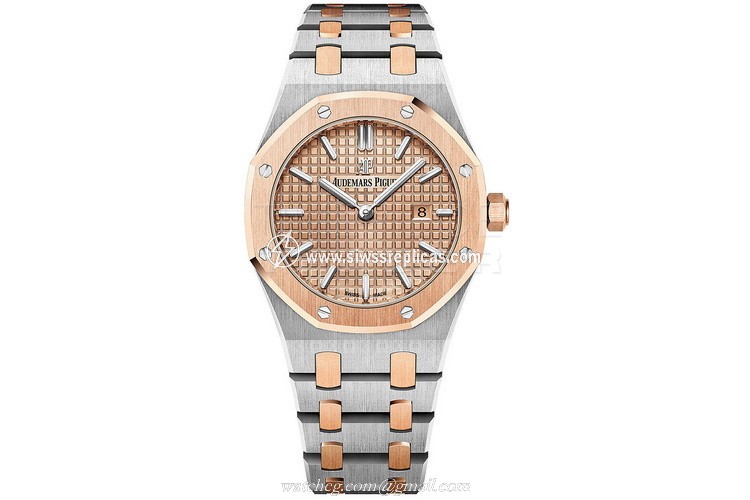 Audemars Piguet Royal Oak Quartz 67650sr.oo.1261sr.01 Stainless Steel & Rose Gold Quartz