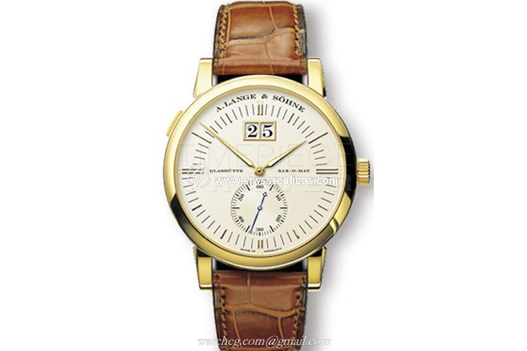 A. Lange & Sohne Langematik Grand 309.021 18k Yellow Gold Automatic Self-Winding