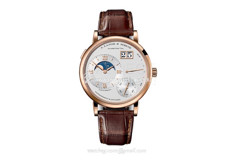 A. Lange & Sohne Grand Lange 1 Moon Phase 139.032 18k Rose Gold Manual Wind