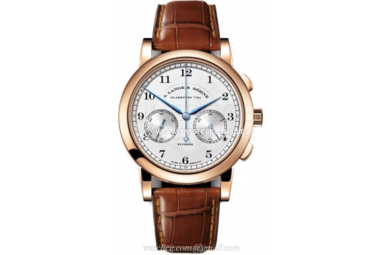 A. Lange & Sohne 1815 Chronograph 402.032 18k Rose Gold Manual Wind