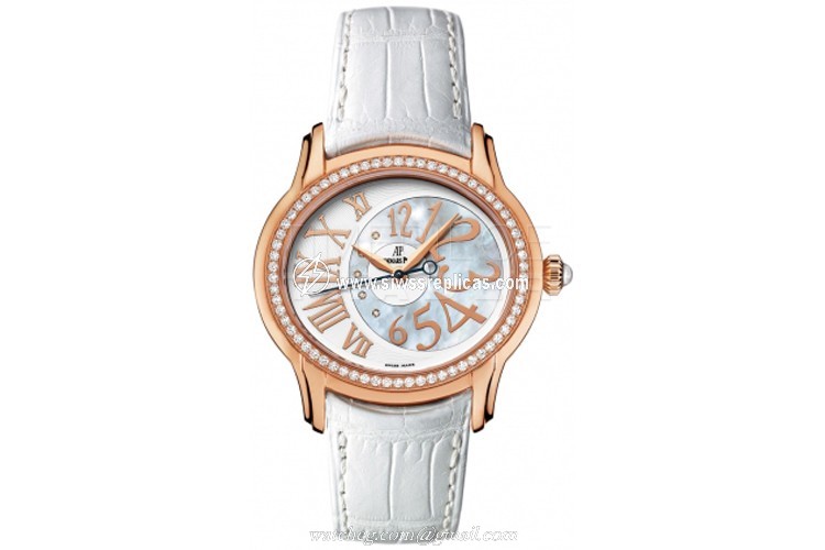 Audemars Piguet Ladies Millenary Automatic 77301or.zz.d015cr.01 18k Rose Gold Automatic