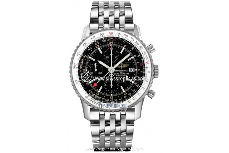 Breitling Navitimer World a2432212/b726-ss Stainless Steel Automatic Chronograph - Chronometer