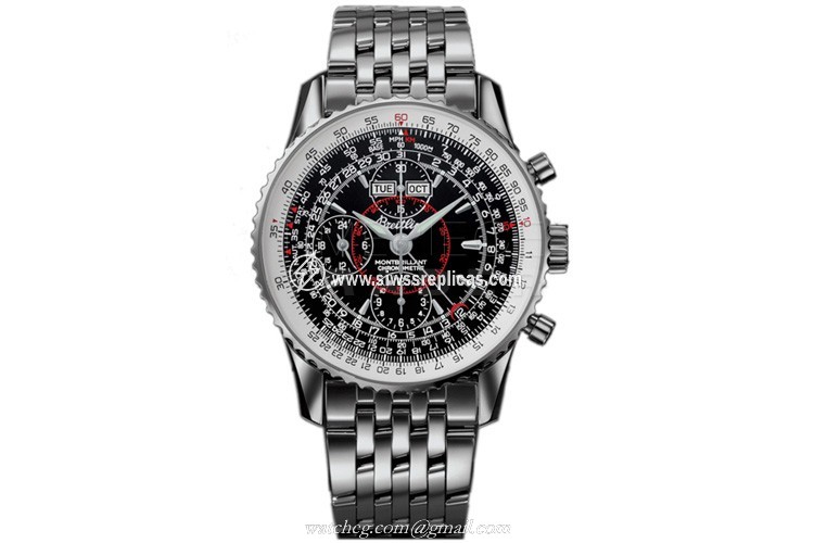 Breitling Montbrillant Datora a2133012/b571-ss Stainless Steel Automatic Chronograph - Chronometer