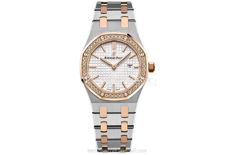 Audemars Piguet Royal Oak Quartz 67651sr.zz.1261sr.01 Stainless Steel & Rose Gold Quartz