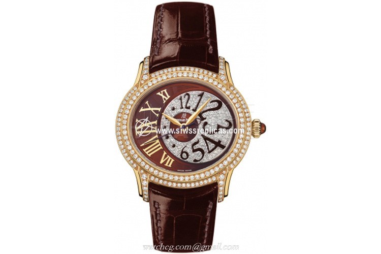 Audemars Piguet Ladies Millenary Automatic 77302ba.zz.d094cr.01 18k Yellow Gold Automatic 