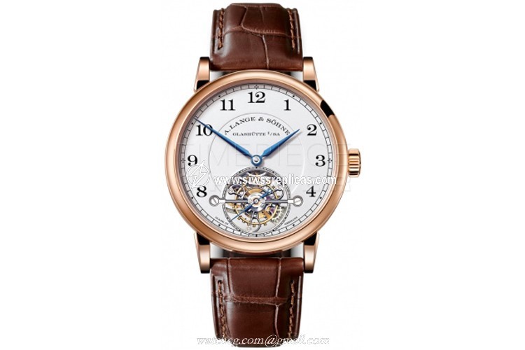 A. Lange & Sohne 1815 Tourbillon 730.032F 18k Rose Gold Manual Wind