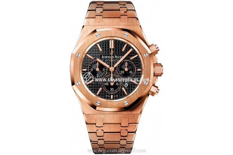 Audemars Piguet Royal Oak Chronograph 41mm 26320or.oo.1220or.01 18k Rose Gold Automatic Chronograph 