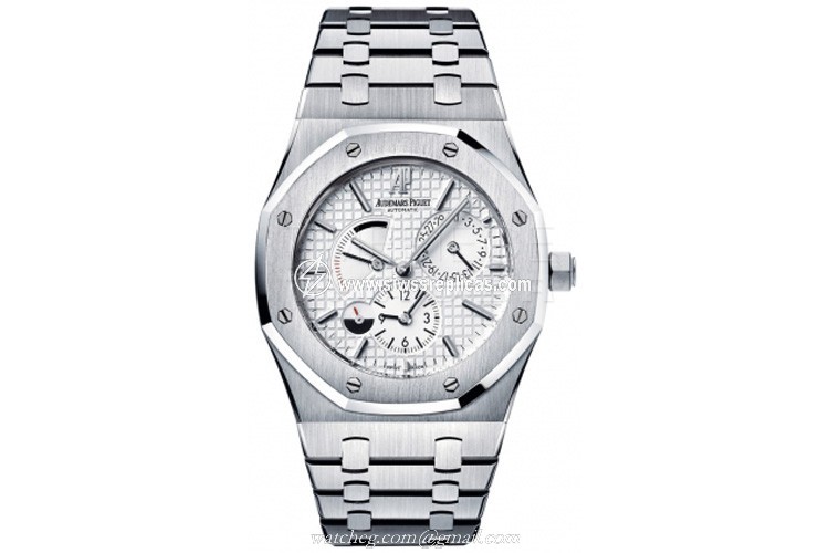Audemars Piguet Royal Oak Dual Time Power Reserve 26120st.oo.1220st.01 Stainless Steel Automatic