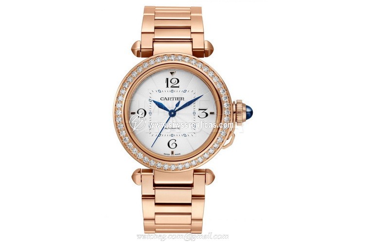 Cartier Pasha wjpa0013 18kt Rose Gold Automatic