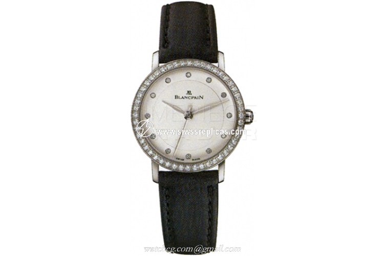 Blancpain Villeret Ultra Slim Ladies 6102-4628-95 Stainless Steel Automatic 