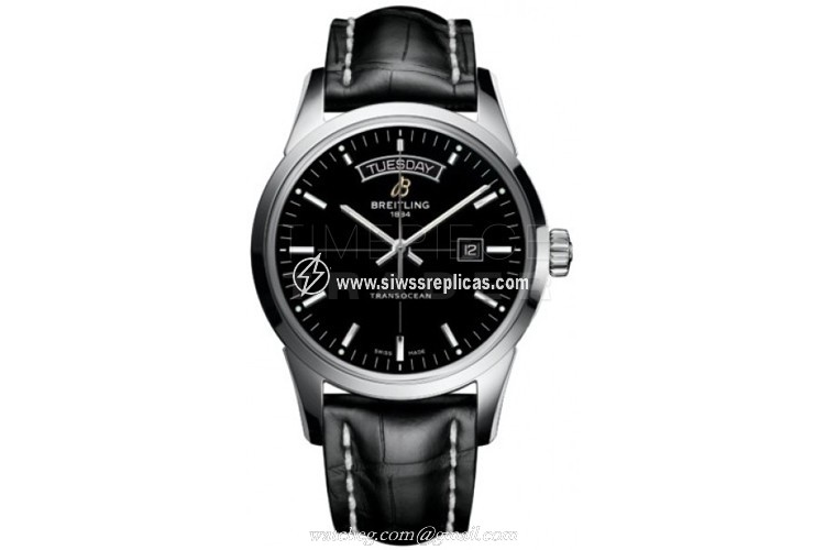 Breitling Transocean Day Date a4531012/bb69-1ct Stainless Steel Automatic-Chronometer
